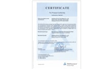 PED Certificate of ctsstainless