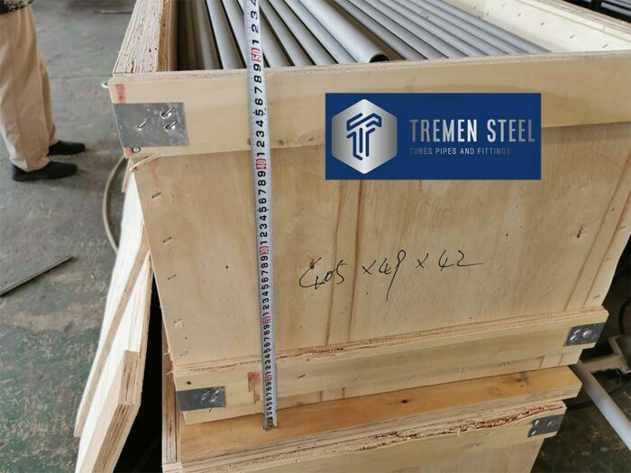 ASTM A213 TP304 SMLS tube wooden case
